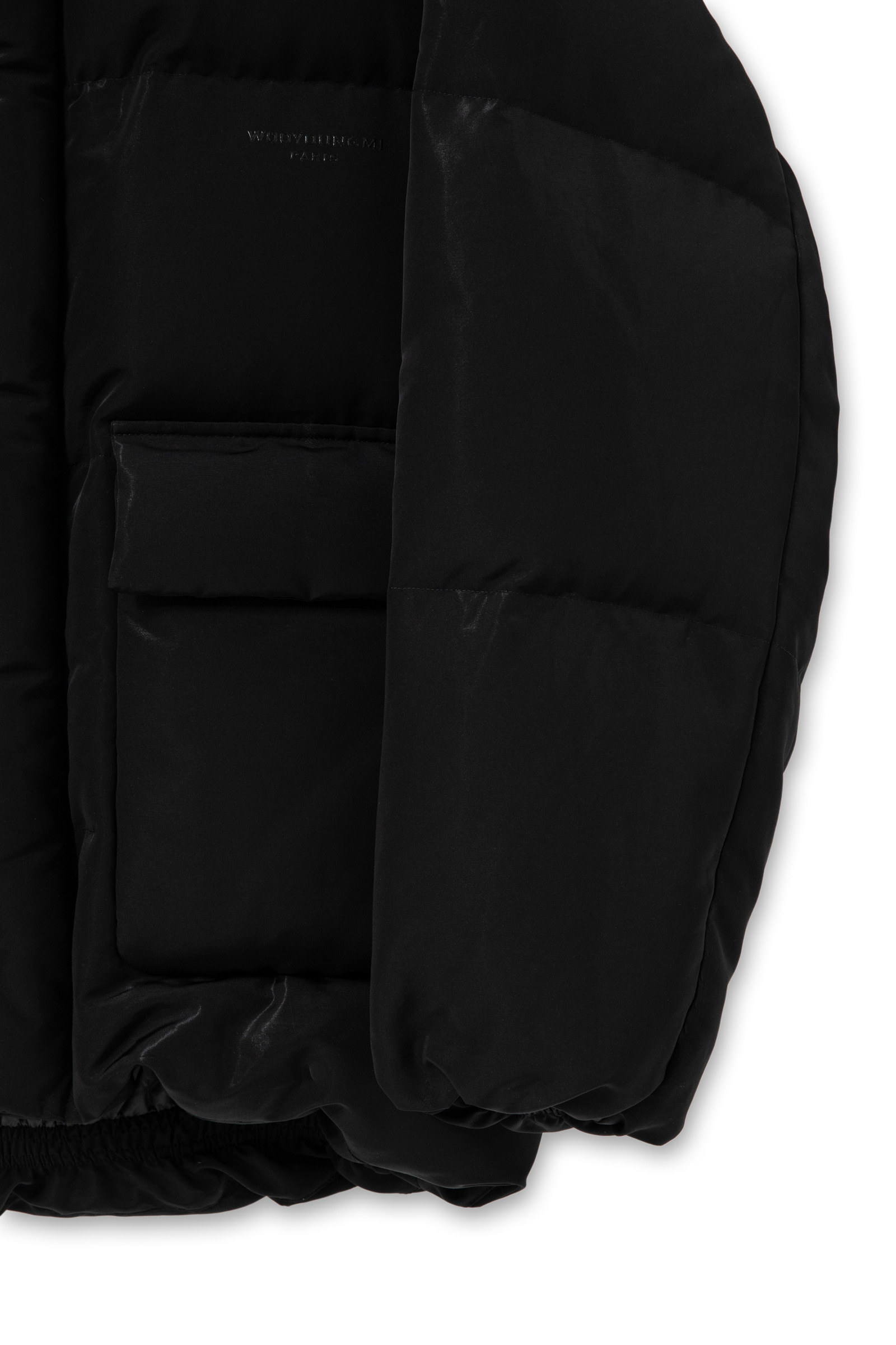 Wooyoungmi Black Quilted Down Jacket In Black