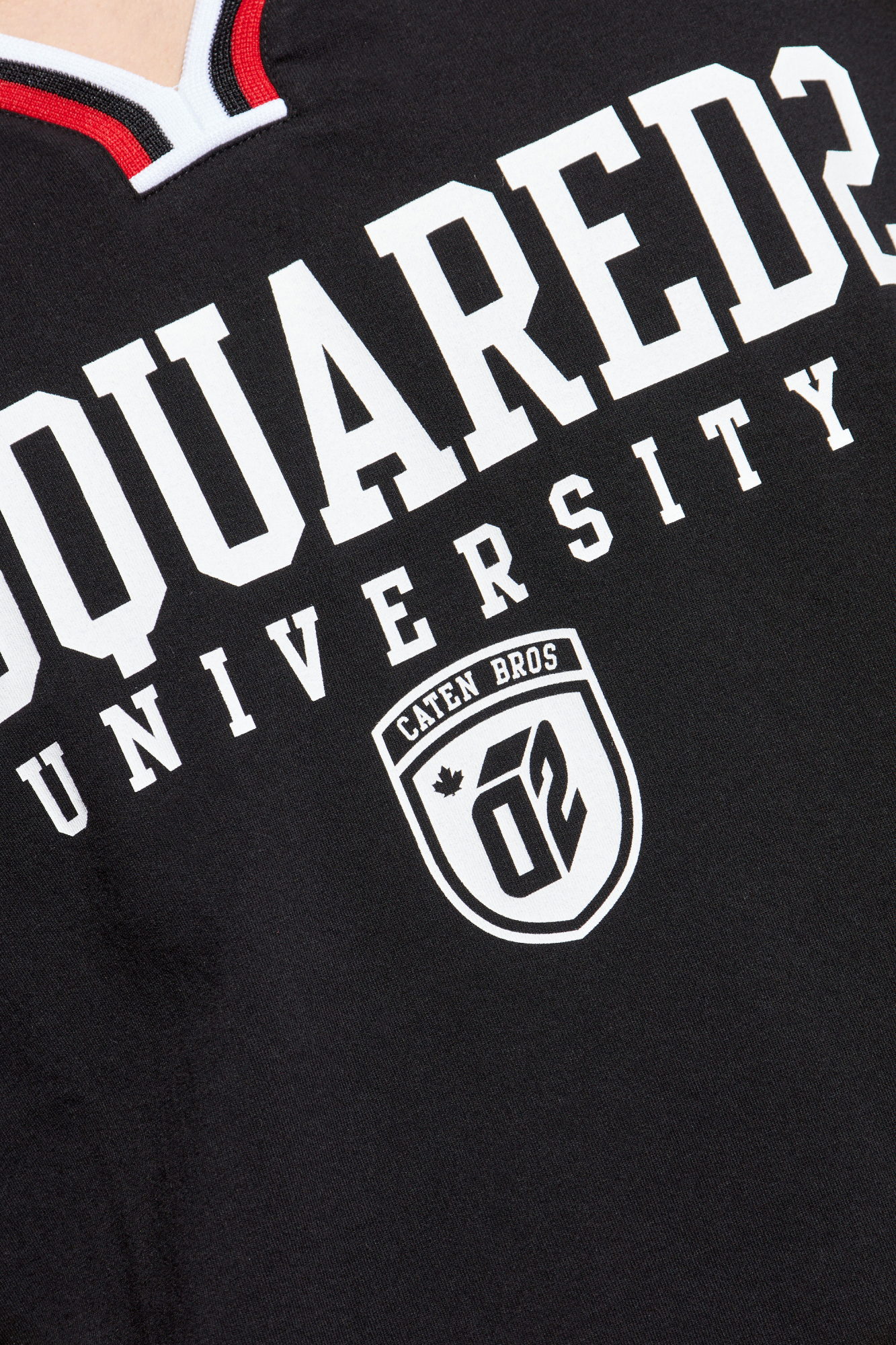 Shop Dsquared2 Logo-print T-shirt In Black
