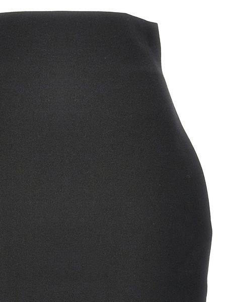 Rick Owens Dirt Pillar Skirts Black In Black
