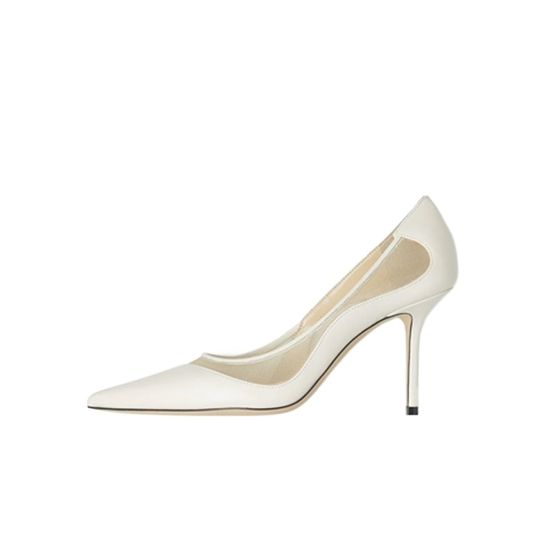 Jimmy Choo Love 85 Pumps In White