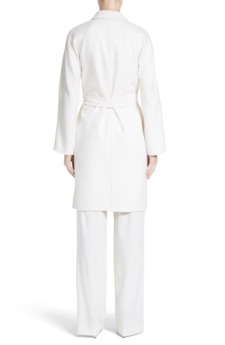 Max Mara Duomo Straight Casual Pants In White
