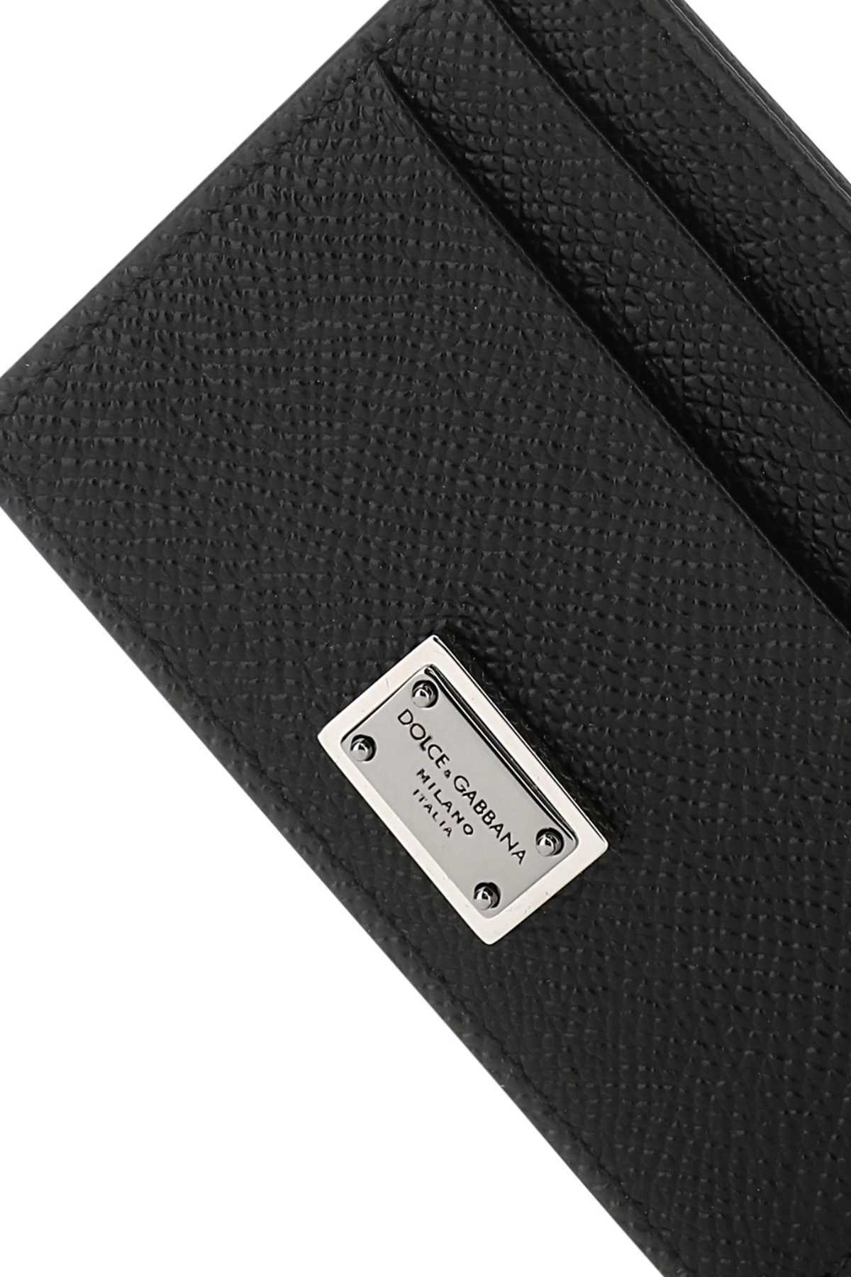 DOLCE & GABBANA DOLCE  GABBANA LOGO PLAQUE CARDHOLDER