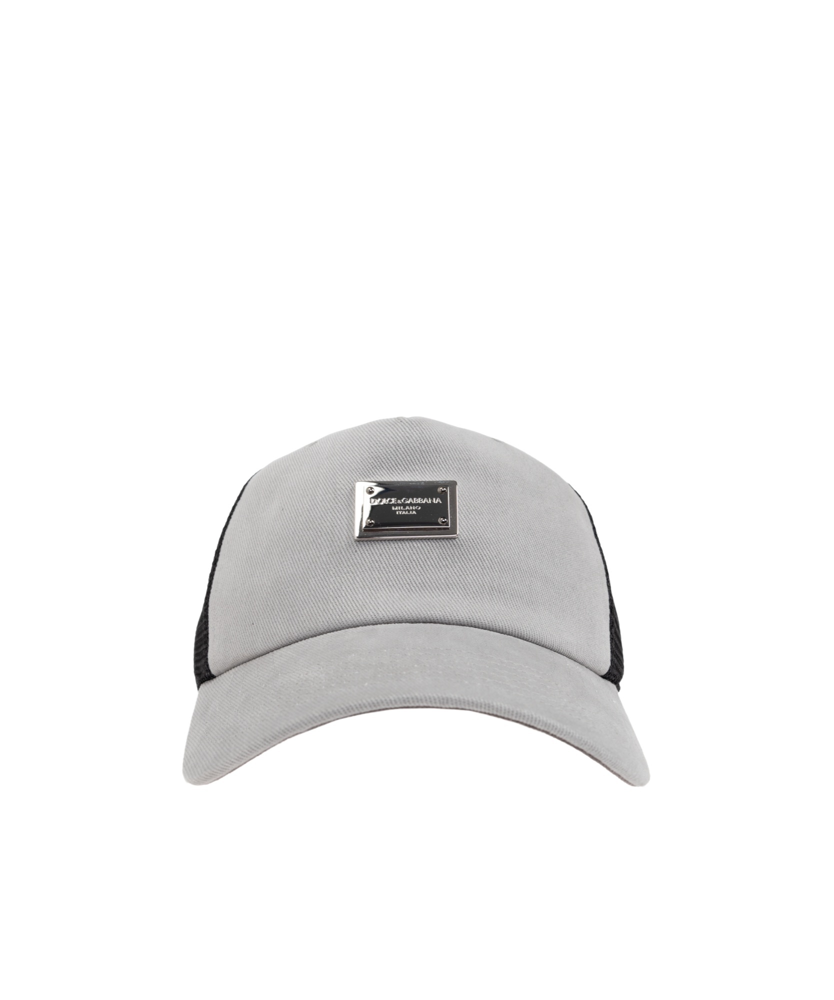 Dolce & Gabbana Mesh Hat In Gray