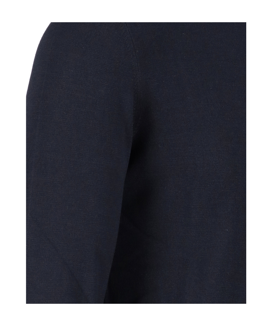 Zanone Roll-neck Virgin Wool Blend Jumper In Black