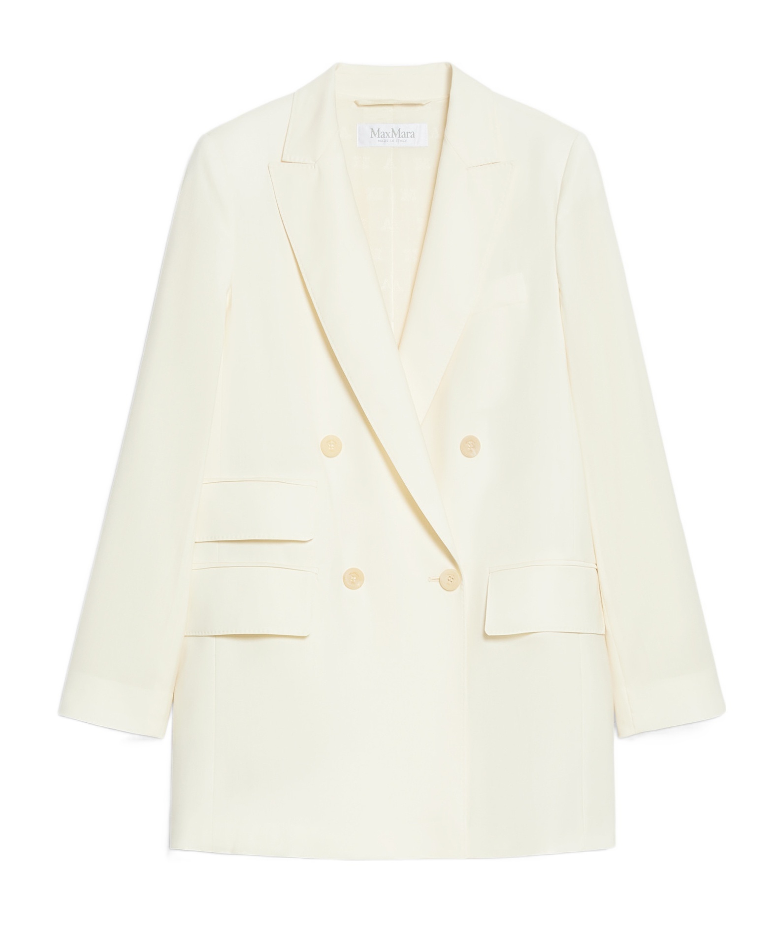 MAX MARA MAX MARA DOUBLE-BREASTED LONG-SLEEVED JACKET