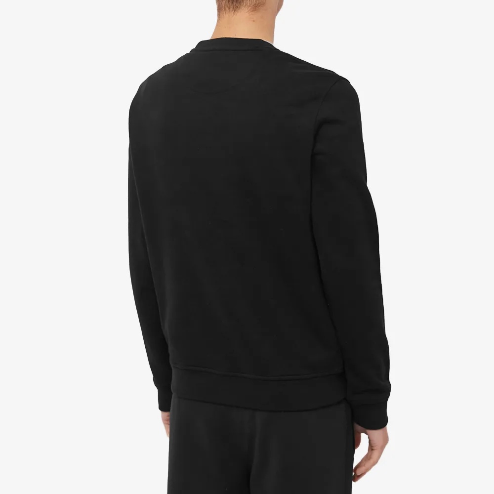Belstaff Felpa Con Patch Logo In Black