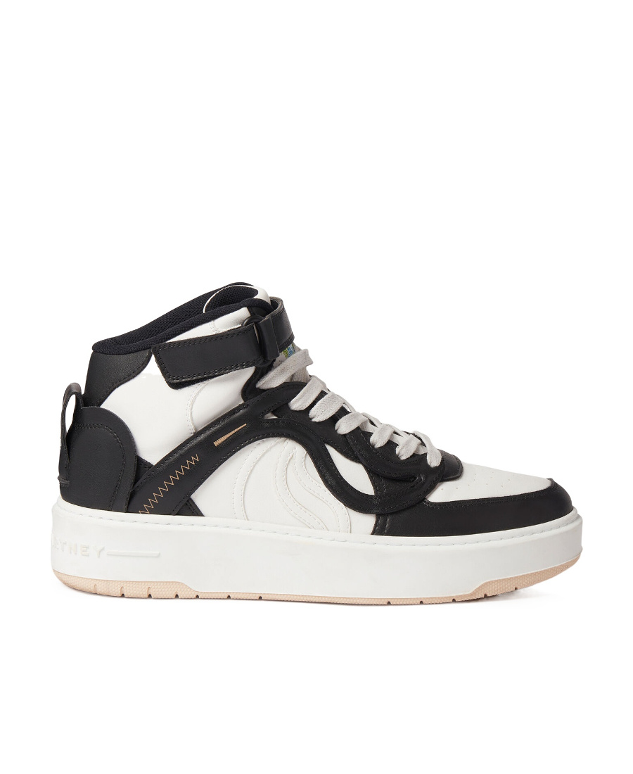 Stella Mccartney Sneakers S-wave 2 Aus Lederimitat In Black