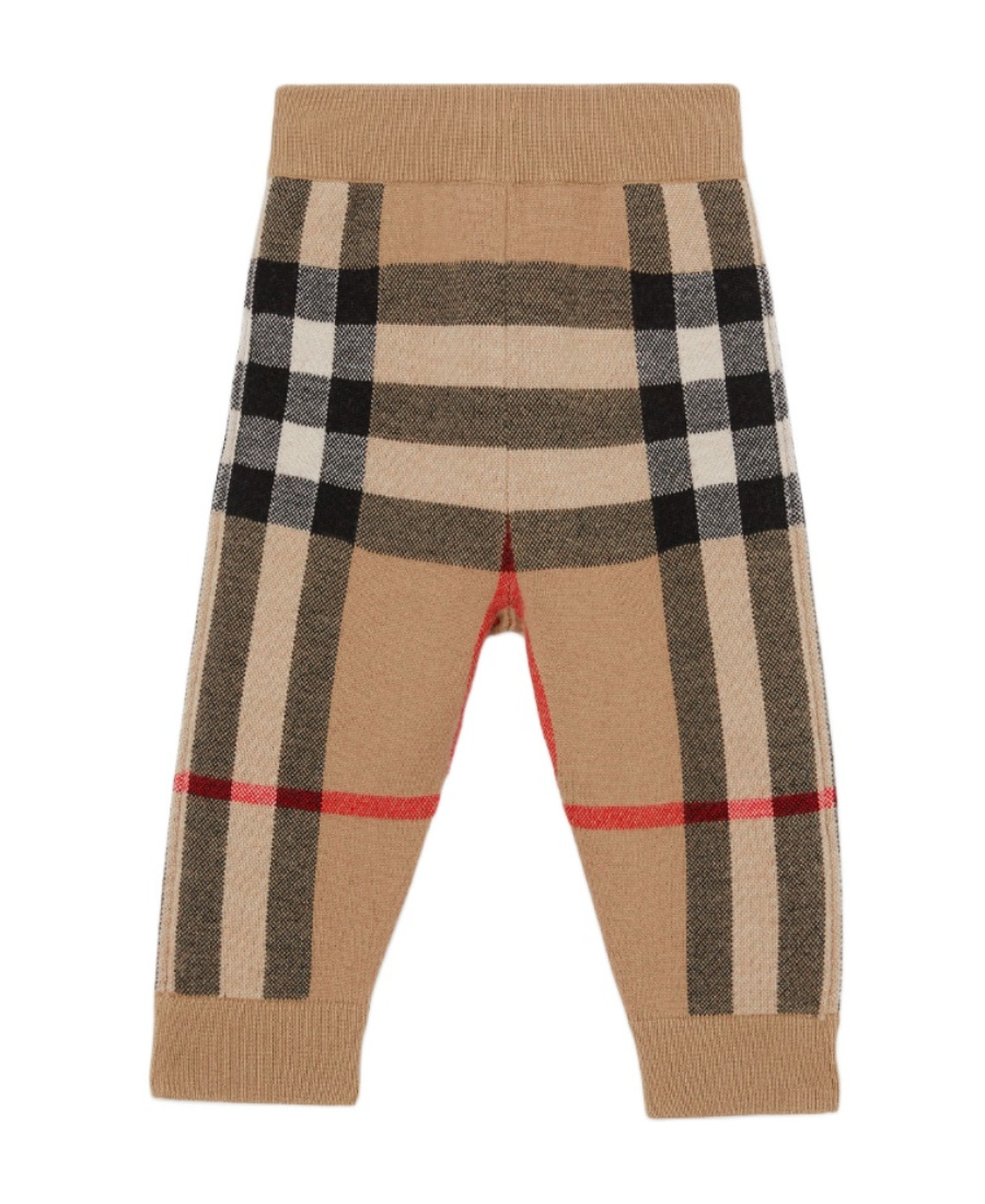 Burberry Baby Boy's & Little Boy's Gerard Check Print Jogger Pants In Brown