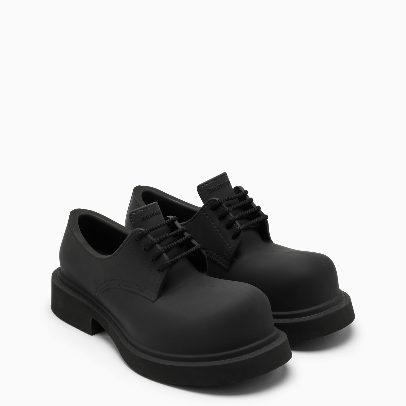 Balenciaga Xl Army Derby Shoes Full Eva In Black