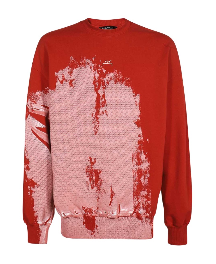 A-cold-wall* Tie-dye Effect Sweatshirt In Pink