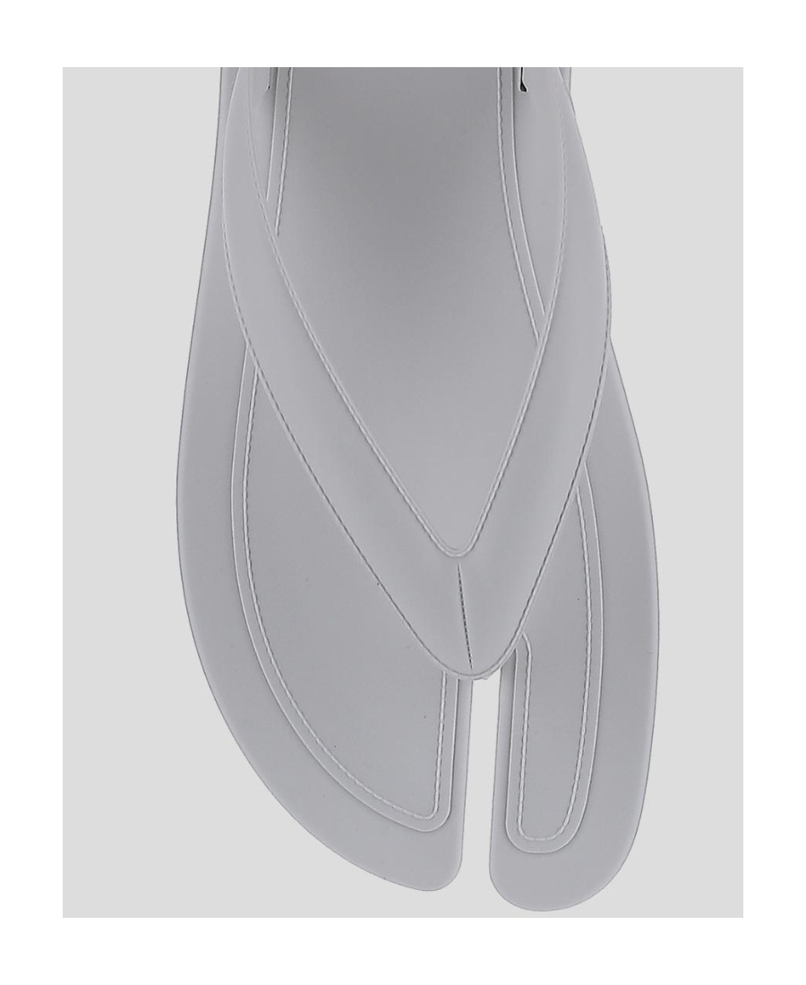 Maison Margiela Thong-strap Slip-on Slides In Gray