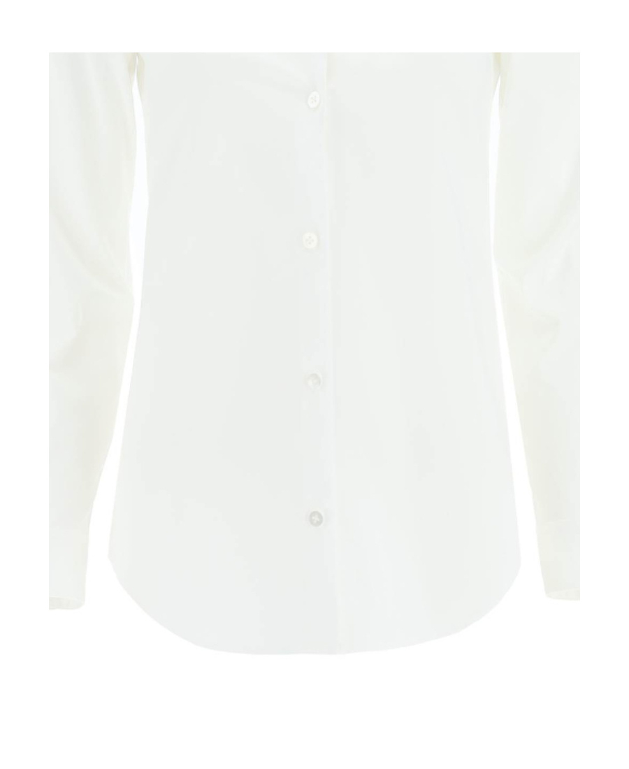 The Row Long-sleeve Cotton Shirt In White