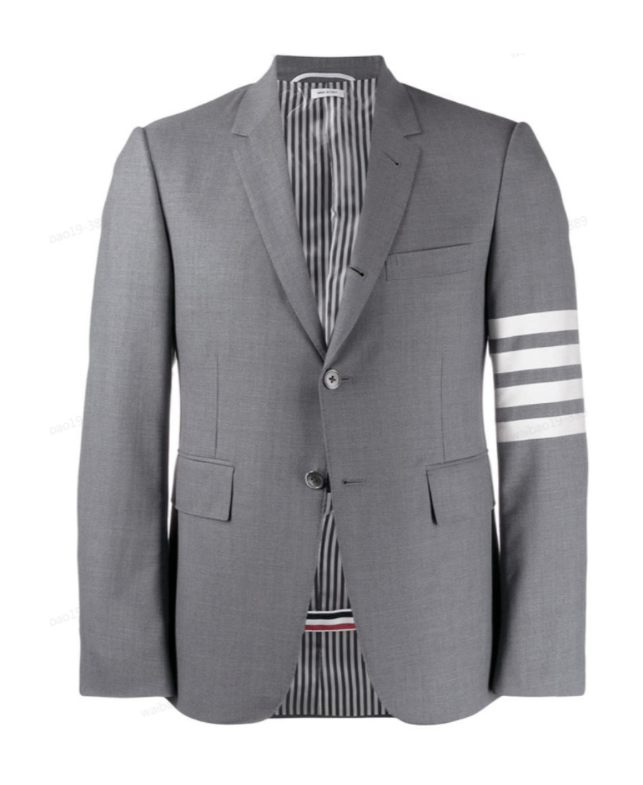 THOM BROWNE 4-BAR WOOL SPORT COAT
