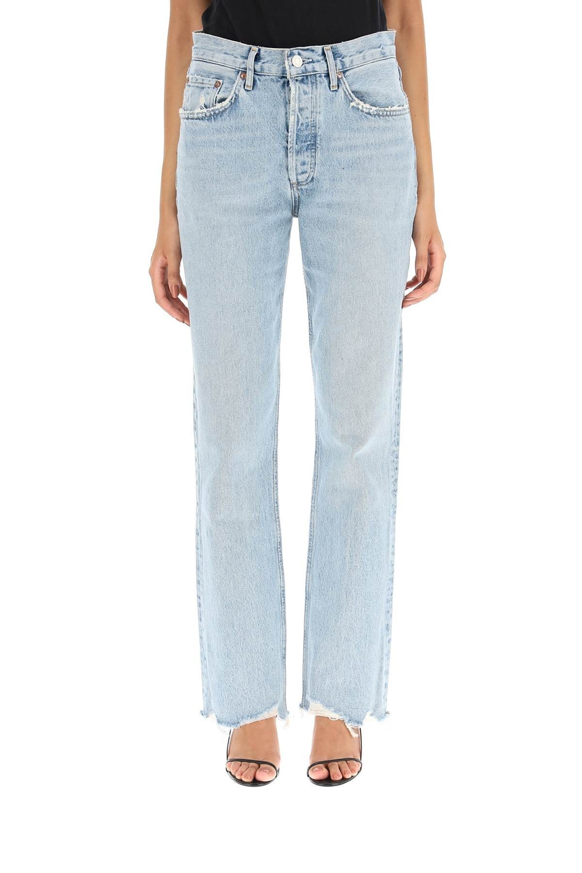AGOLDE MAKING USED JEANS