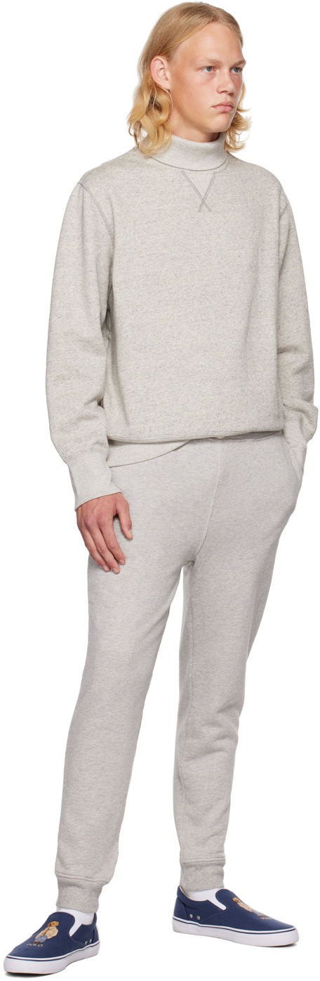 Polo Ralph Lauren Fleece Slim-cut Joggers In Gray