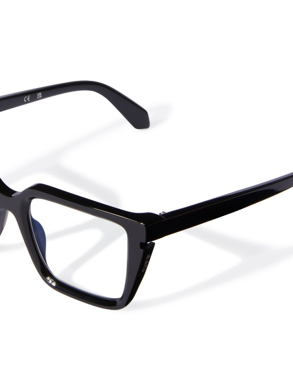 Off-white Optical Style 52 Glasses In Black