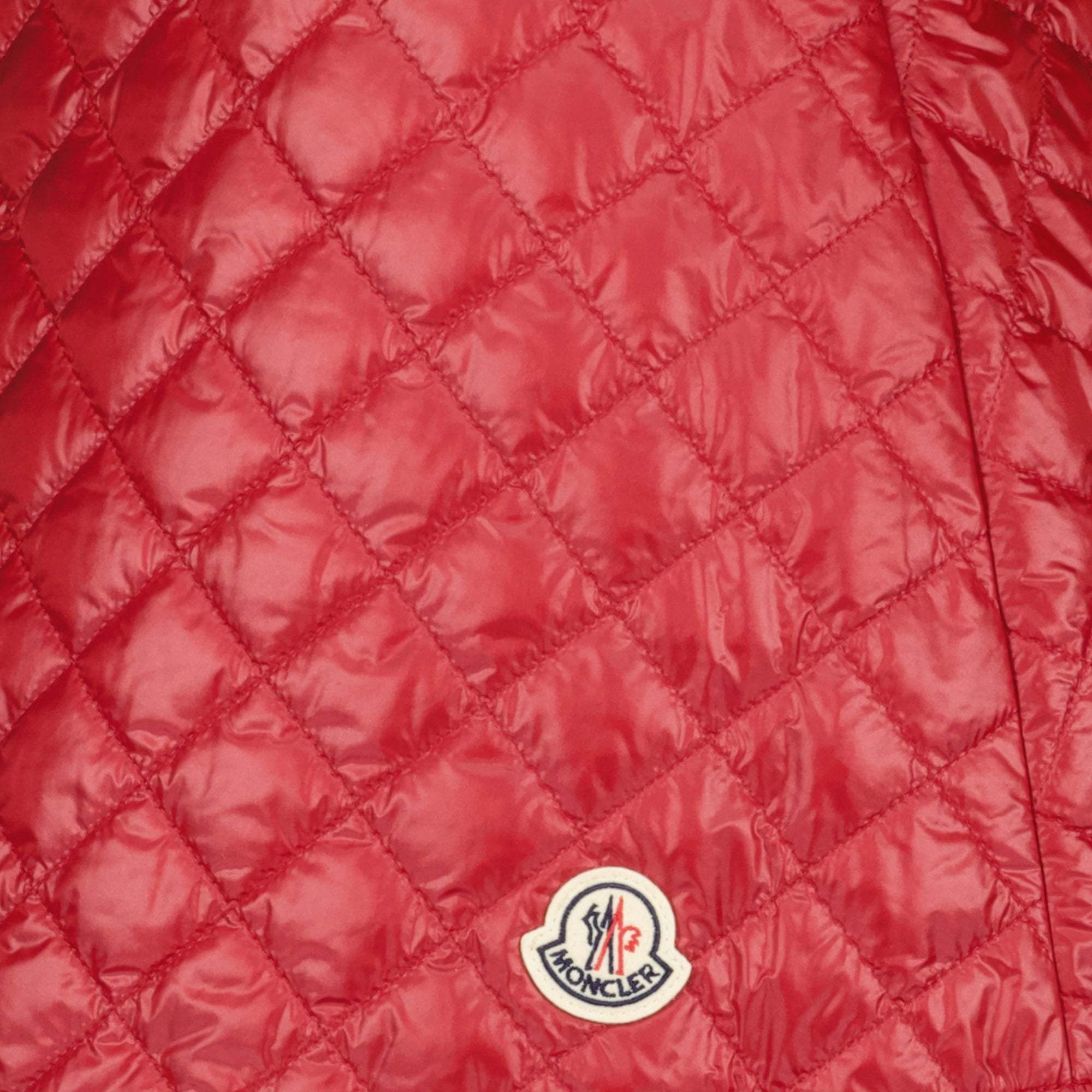 Moncler Diamond-quilted Mini A-line Skirt