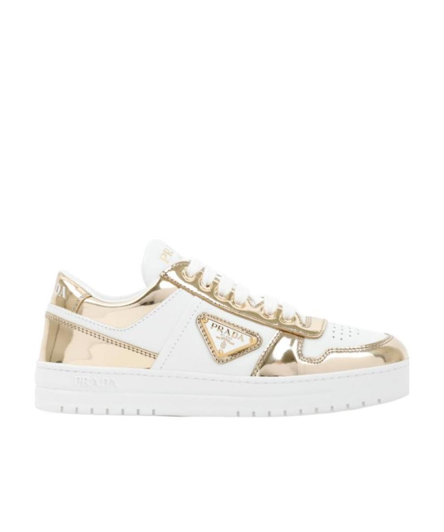 PRADA LOGO LOW-TOP CASUAL SHOES
