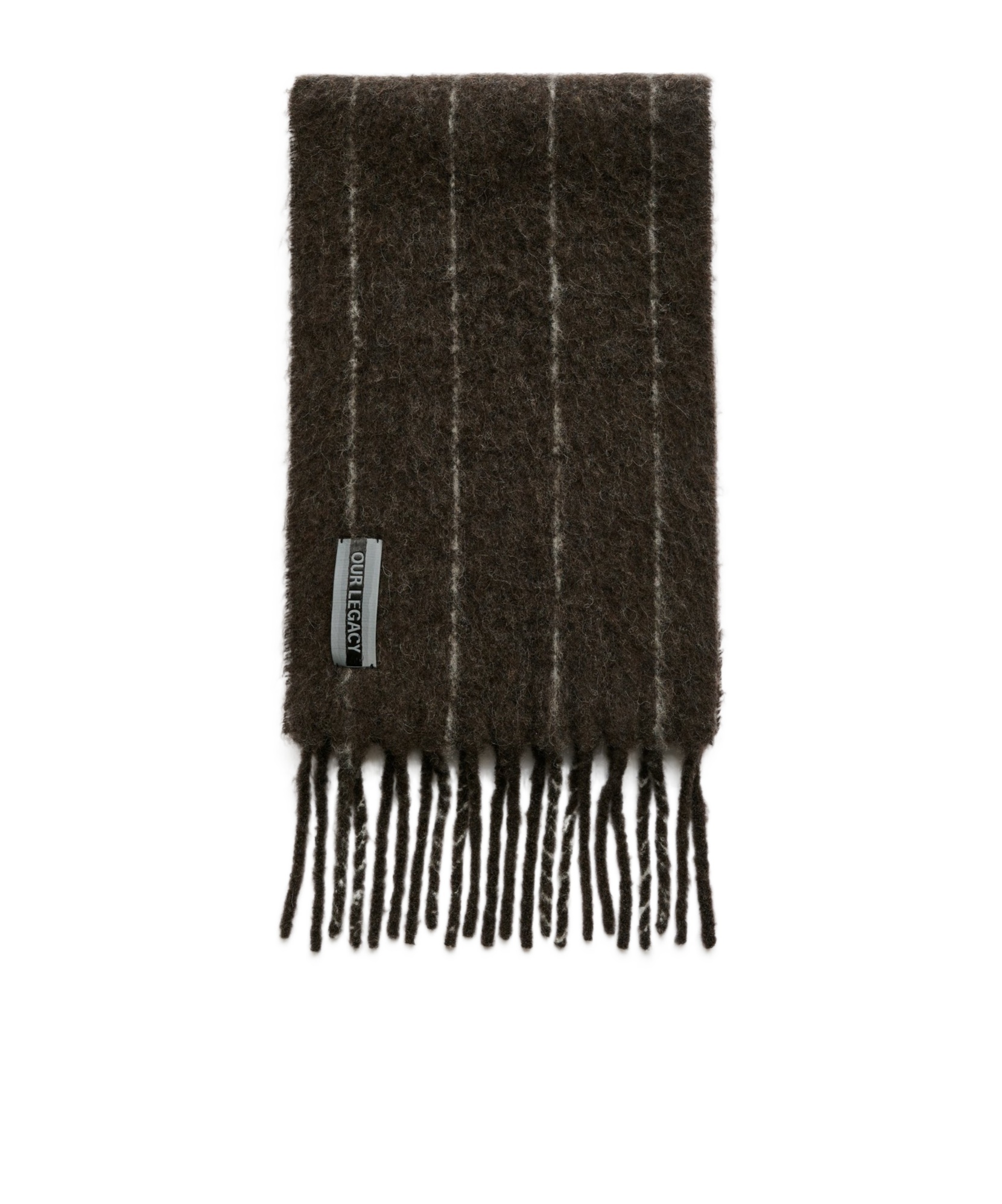 Our Legacy Tassel Scarf In Brown