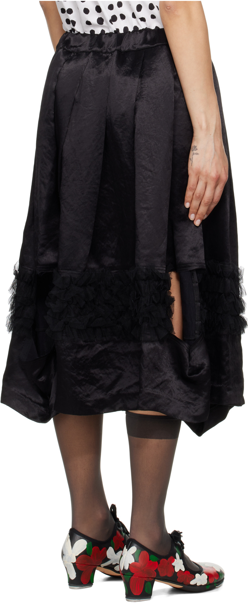 COMME DES GARÇONS ELASTIC WAIST SKIRT 