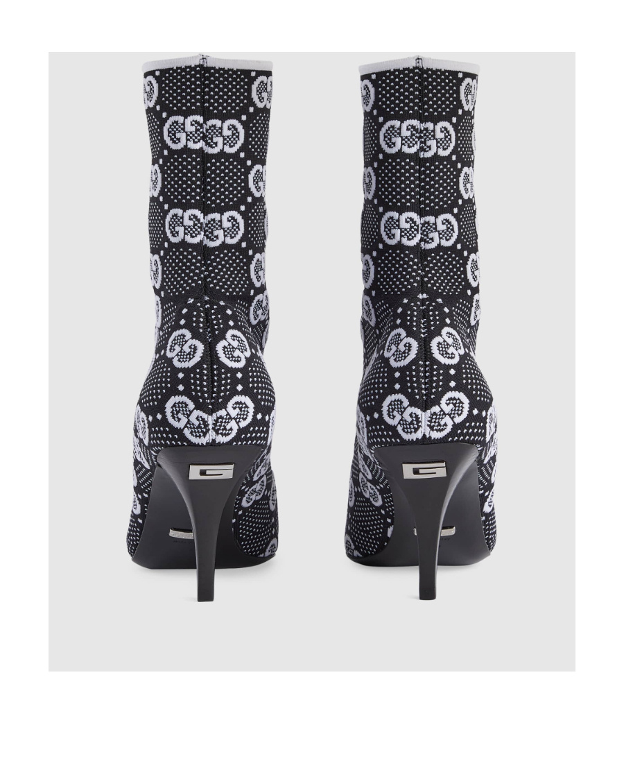 Shop Gucci Interlocking-g Ankle Boots In Black