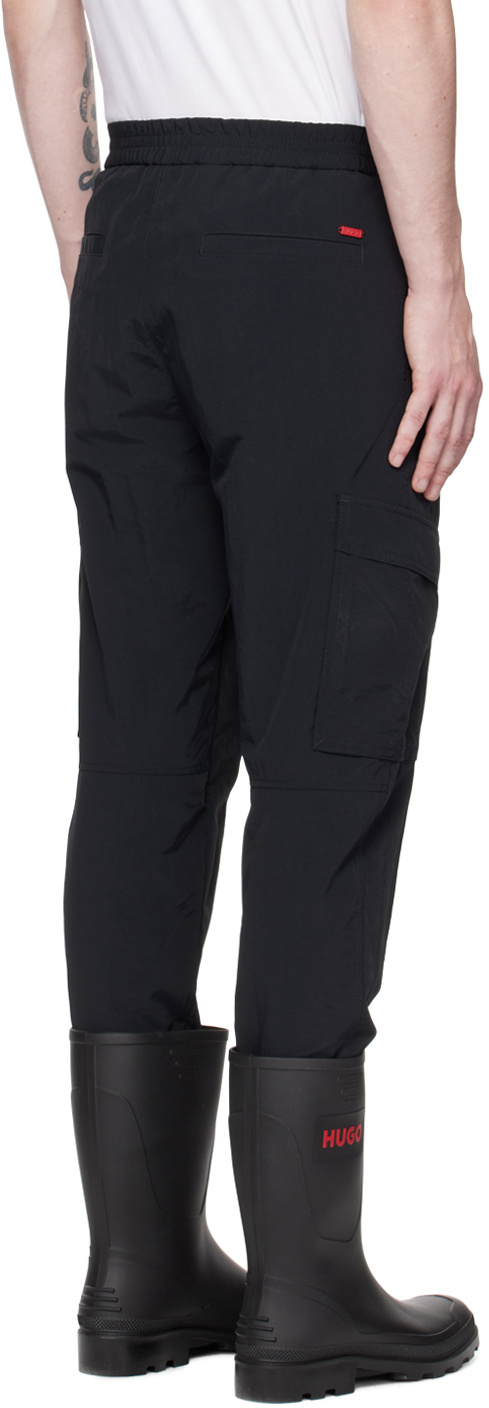 Hugo Boss Slim-fit Overalls In Black