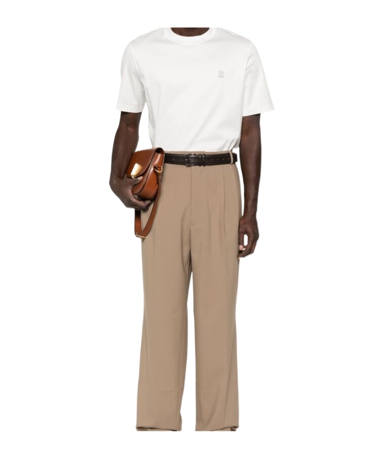 Brunello Cucinelli Short-sleeved T-shirt In Nude