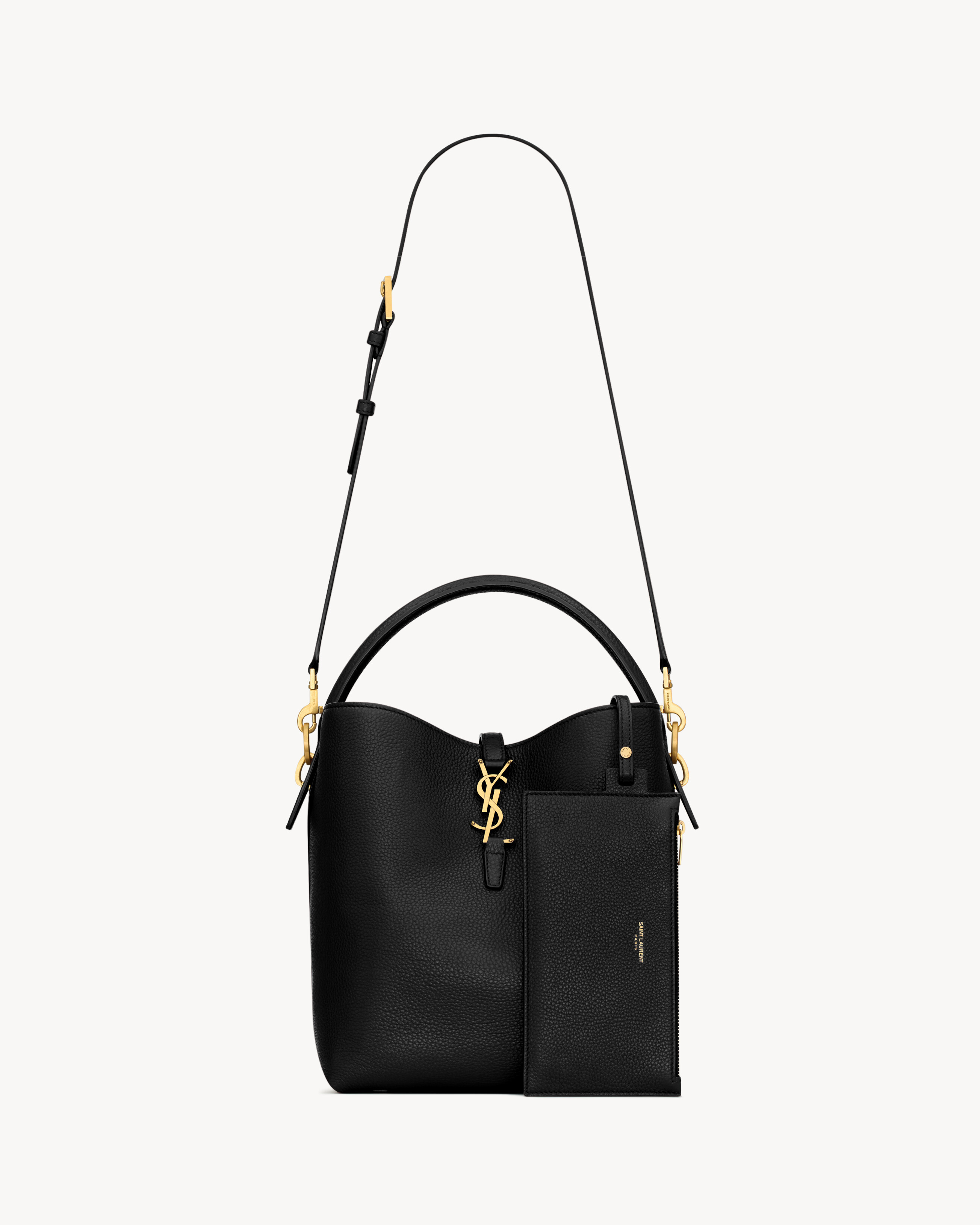 Saint Laurent Le 37 Shoulder Bag In Black