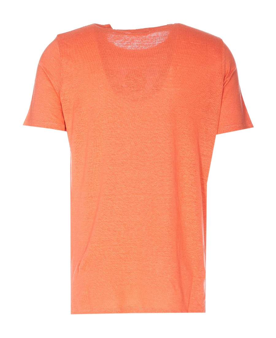 Isabel Marant Crew Neck Graphic Print Short Sleeves In Pink