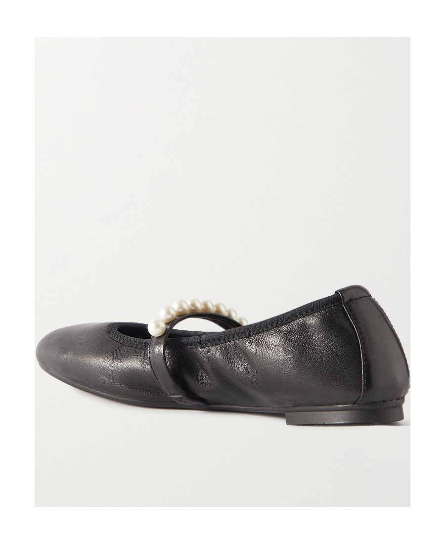 Stuart Weitzman Ballet Flats Woman Color Black In Black