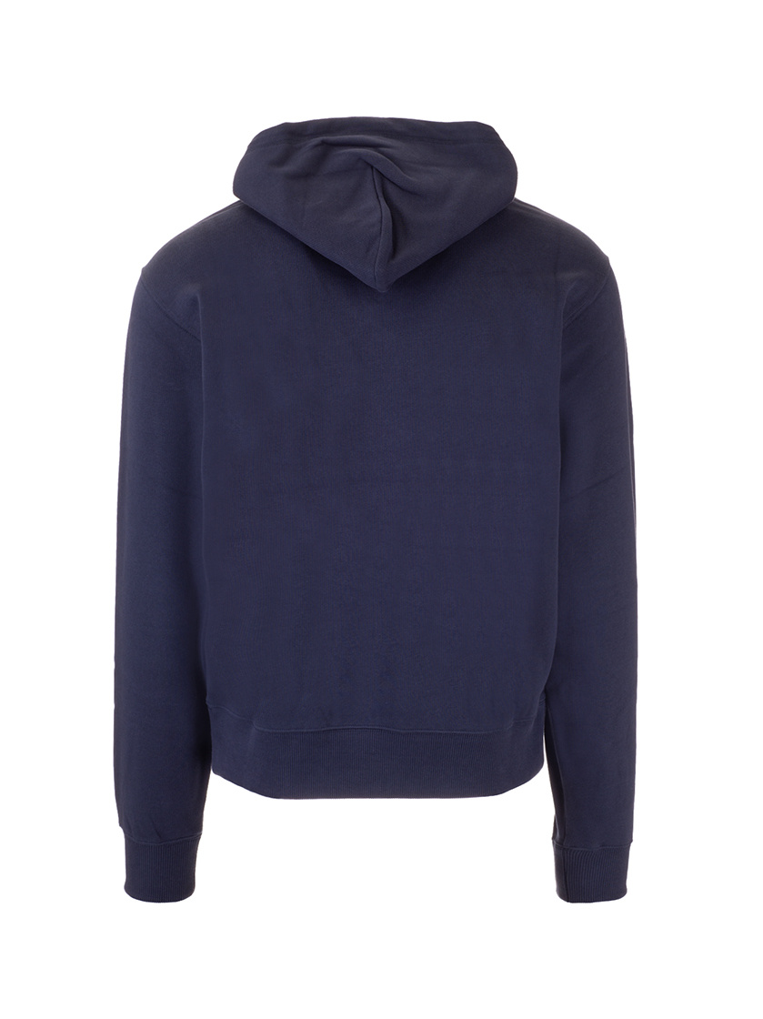Kenzo Embroidered Logo Hoodie In Black