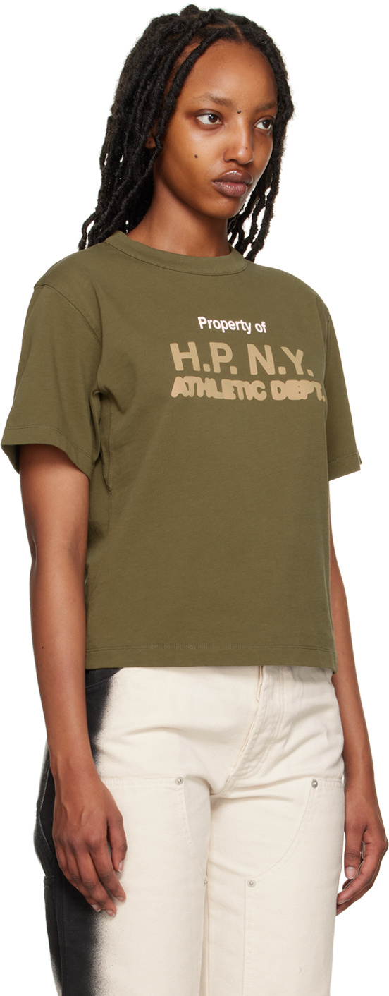 Heron Preston Logo Short-sleeved T-shirt In Green