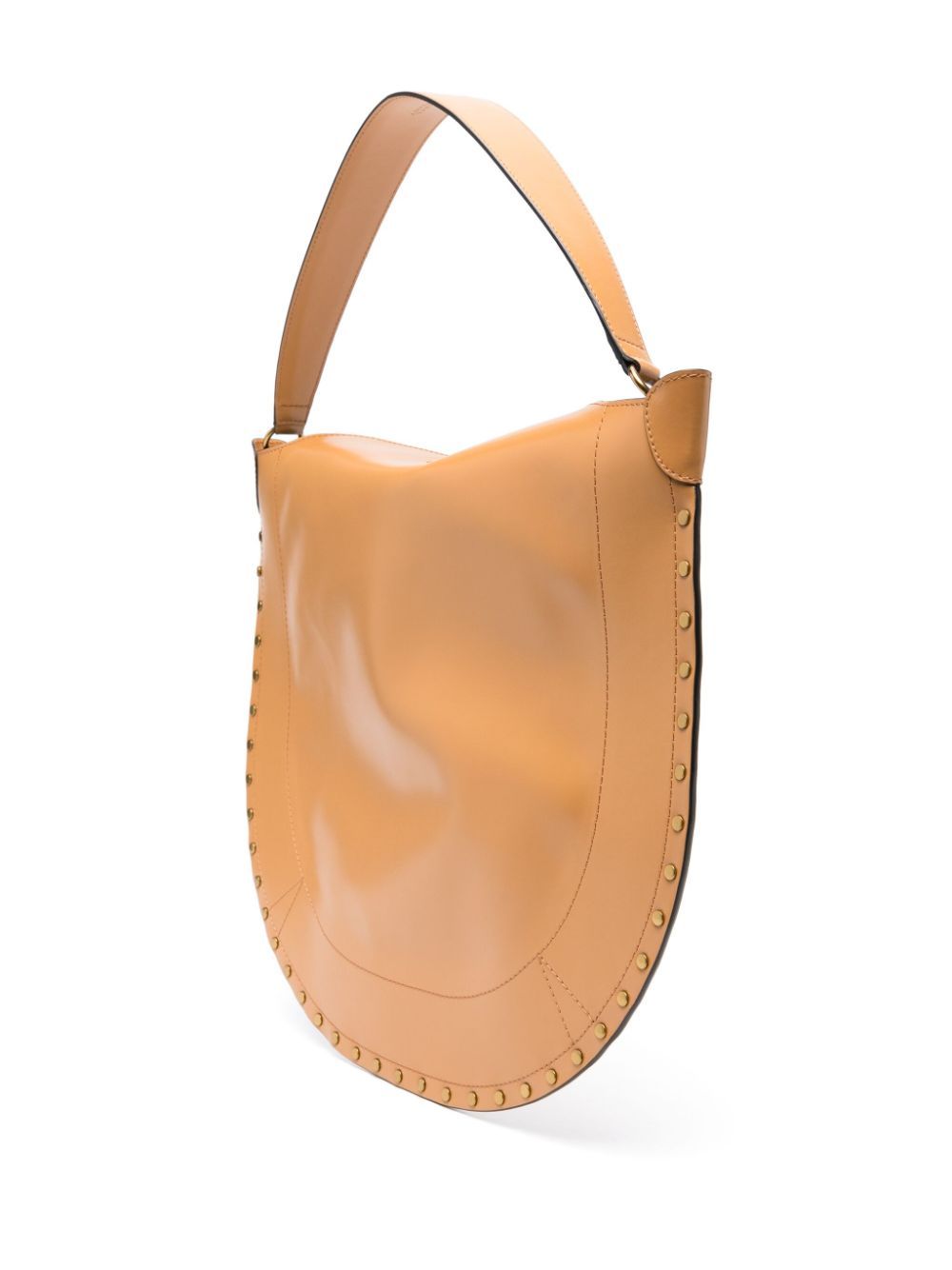 Isabel Marant Rivet Trim Handbag In Orange