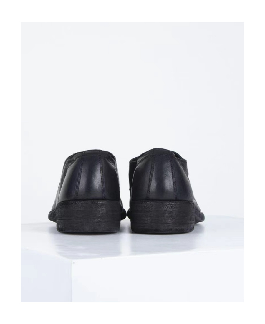 Guidi Tie Up Business Dress Shoes In Black