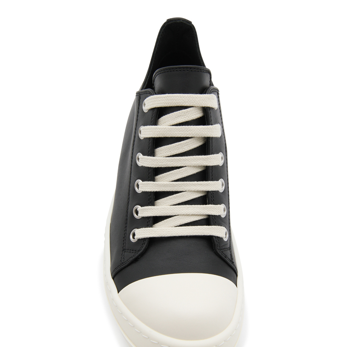 Rick Owens Lace-up Low-cut Casual Shoes In White