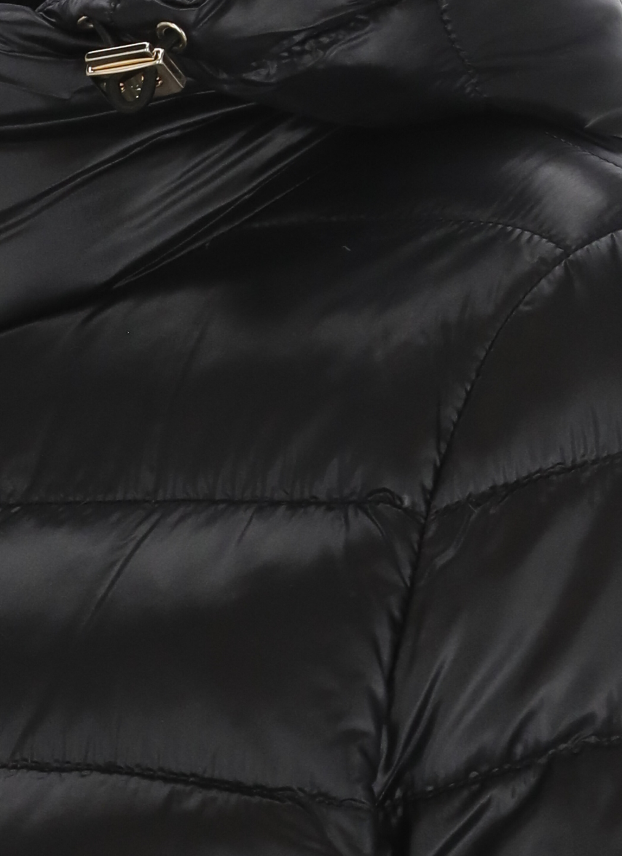 Herno Iconico Giada Ultralight Removable Hooded Jacket In Black