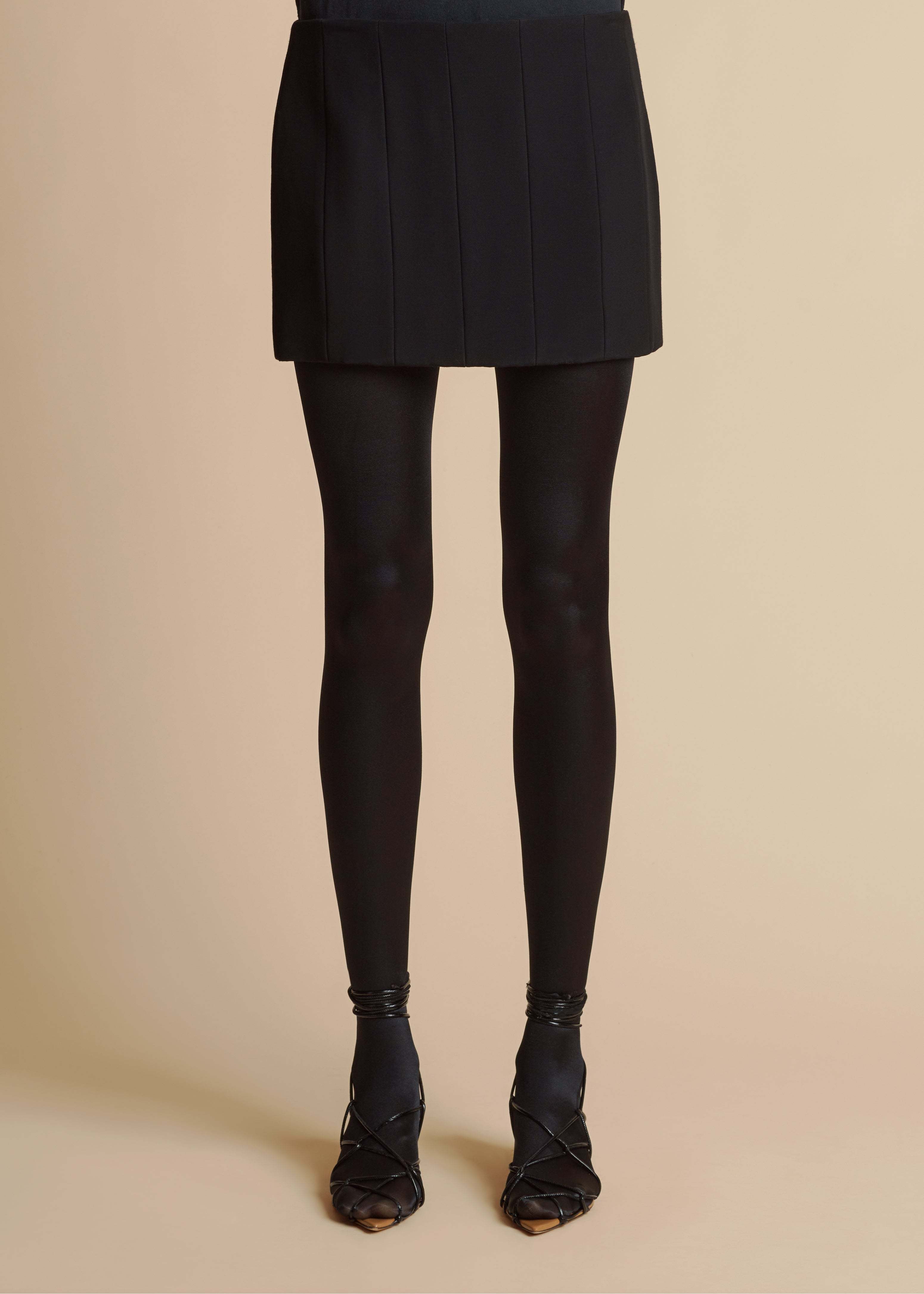 Khaite Meelar Skirt In Black