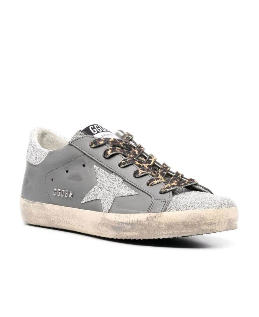 Golden Goose Superstar Low-top Sneakers In Gray