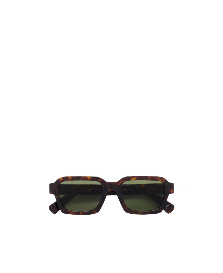 Retrosuperfuture Logo Sunglasses In Black