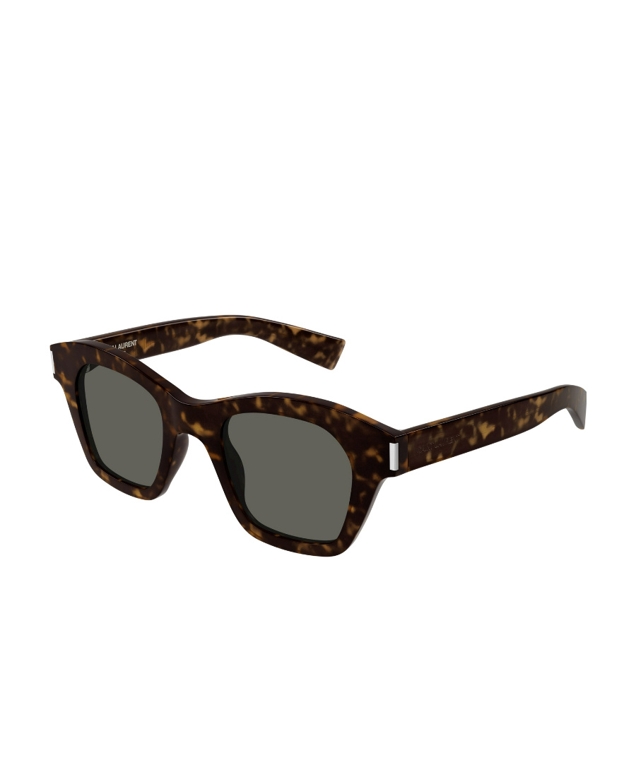 Saint Laurent Sl 592 Square-frame Sunglasses In Black
