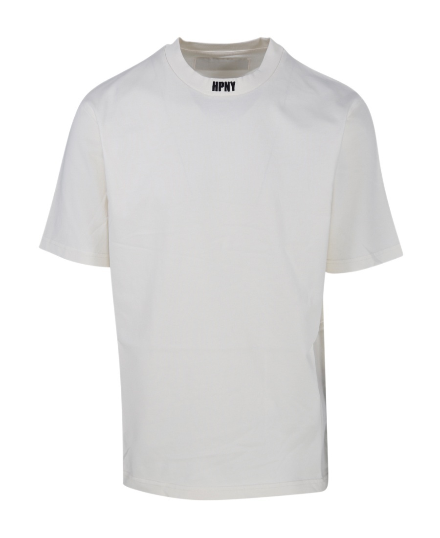 Heron Preston Logo-patch Crew Neck T-shirt In White