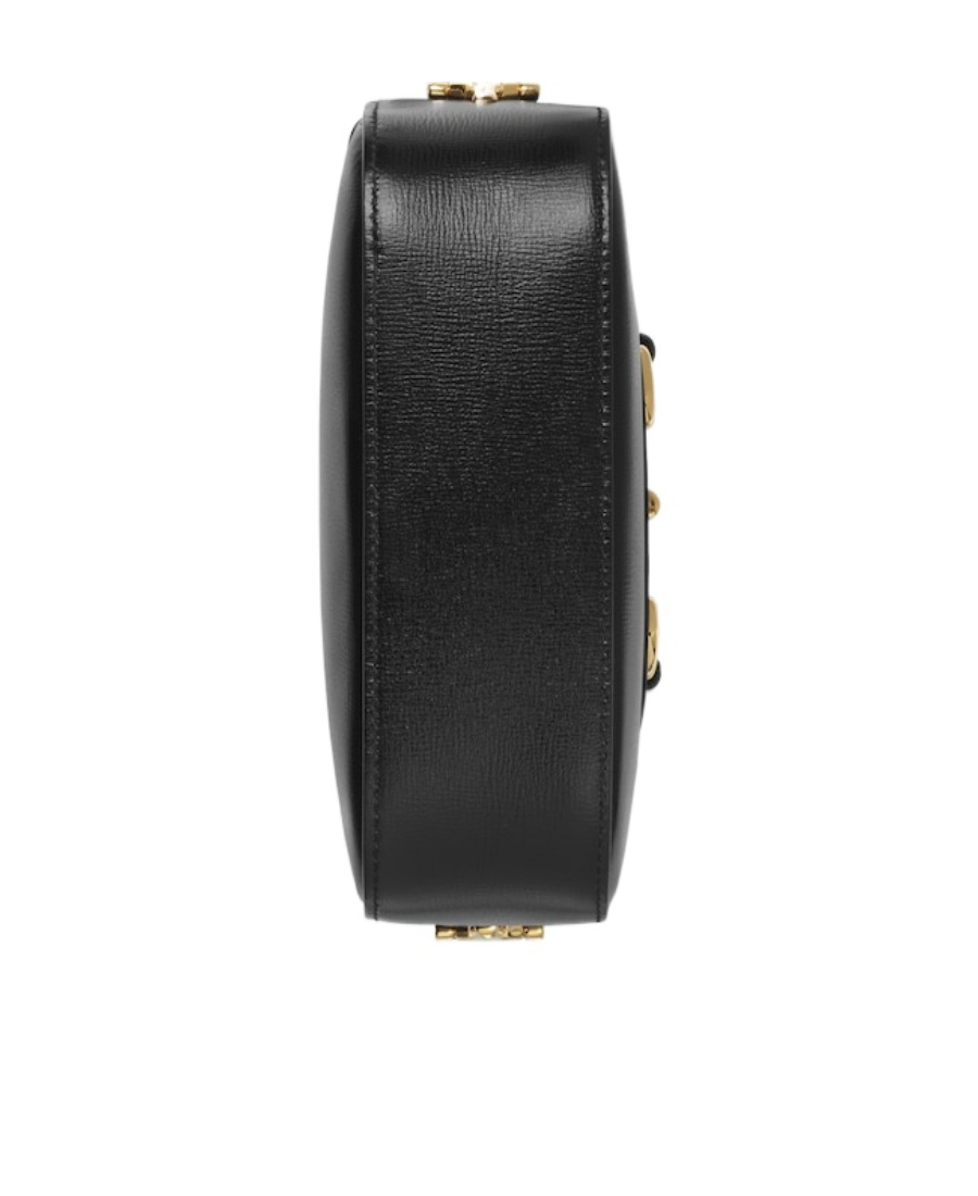Gucci Small Horsebit 1955 Shoulder Bag In Black