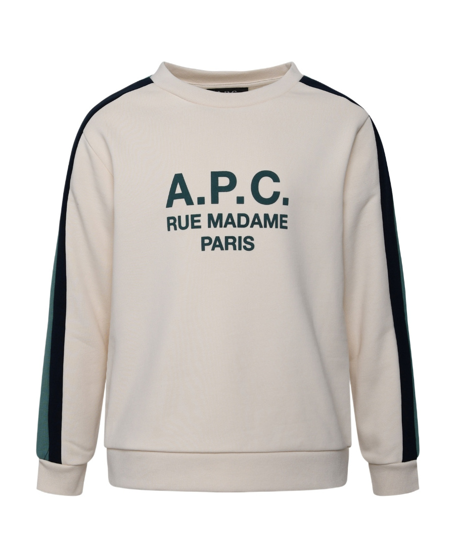 Apc A.p.c. Kids Jani Crewneck Sweatshirt In Neutral