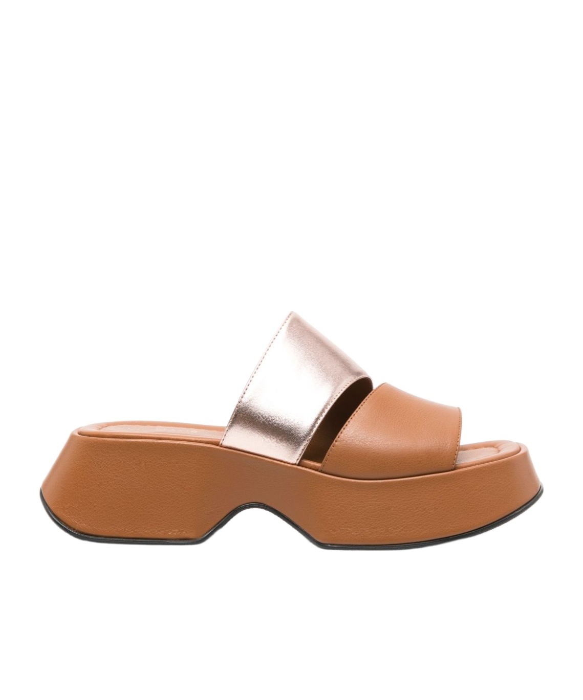 Vic Matie Open-toe High-heeled Sandals In Brown