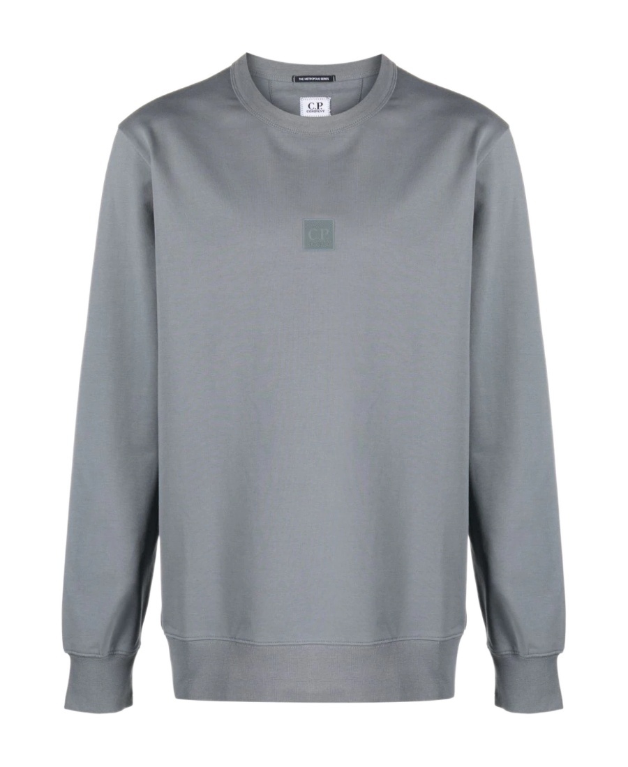 C.p. Company Metropolis Series Cotton Sweatshirt In Gray