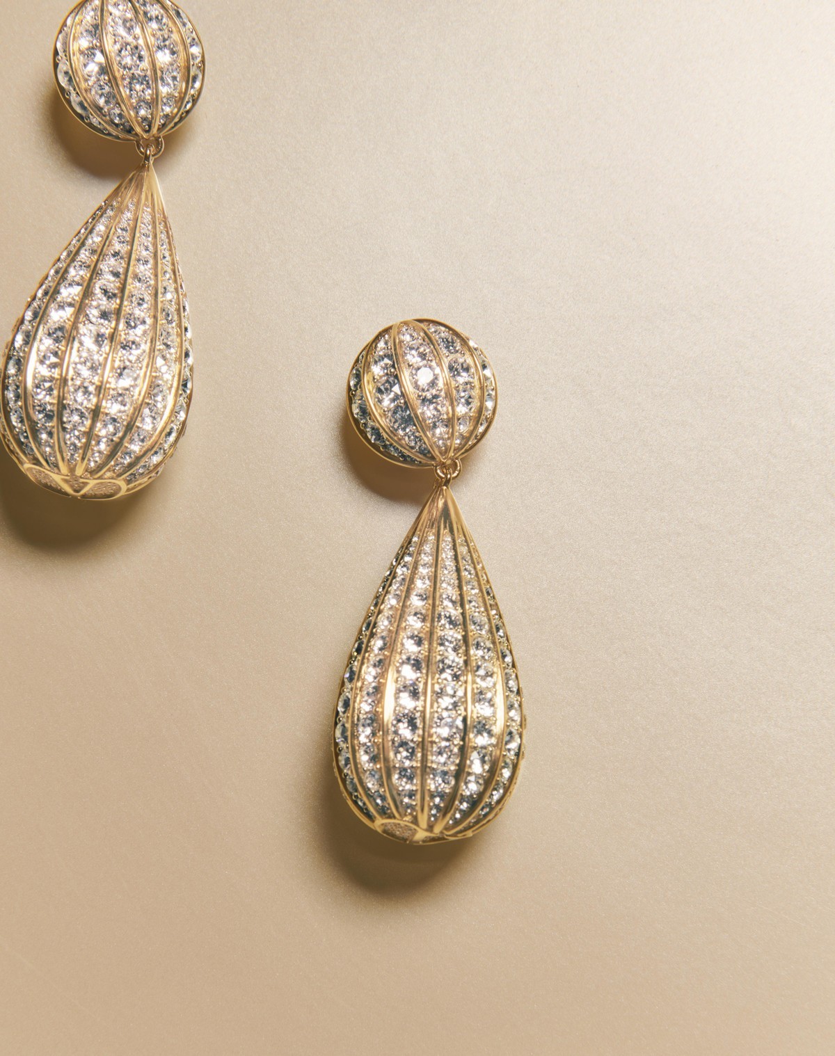 Valentino Women's Poetiques Des Gouttes Earrings In Yellow