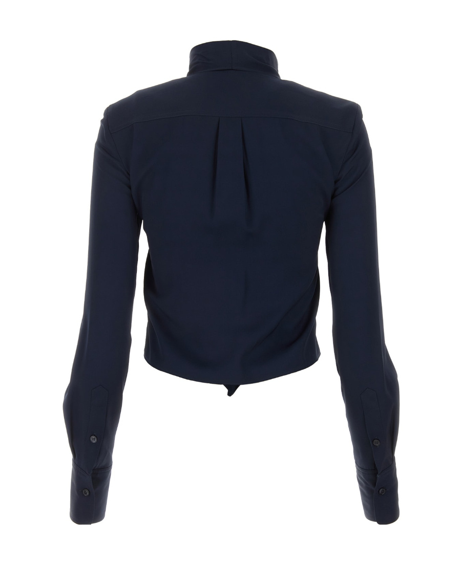 Stella Mccartney Long-sleeved Shirt In Black