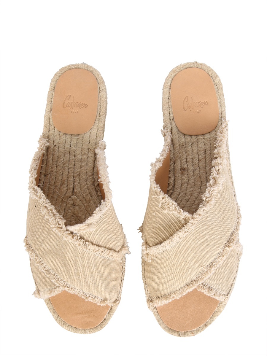 CASTAñER CASTAÑER PALMERA FLAT SLIP-ON ESPADRILLES
