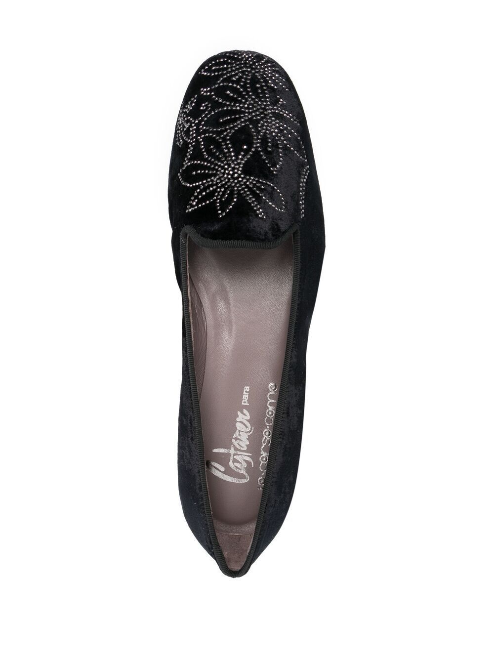 Castaã±er Round-toe Flat Shoes In Black