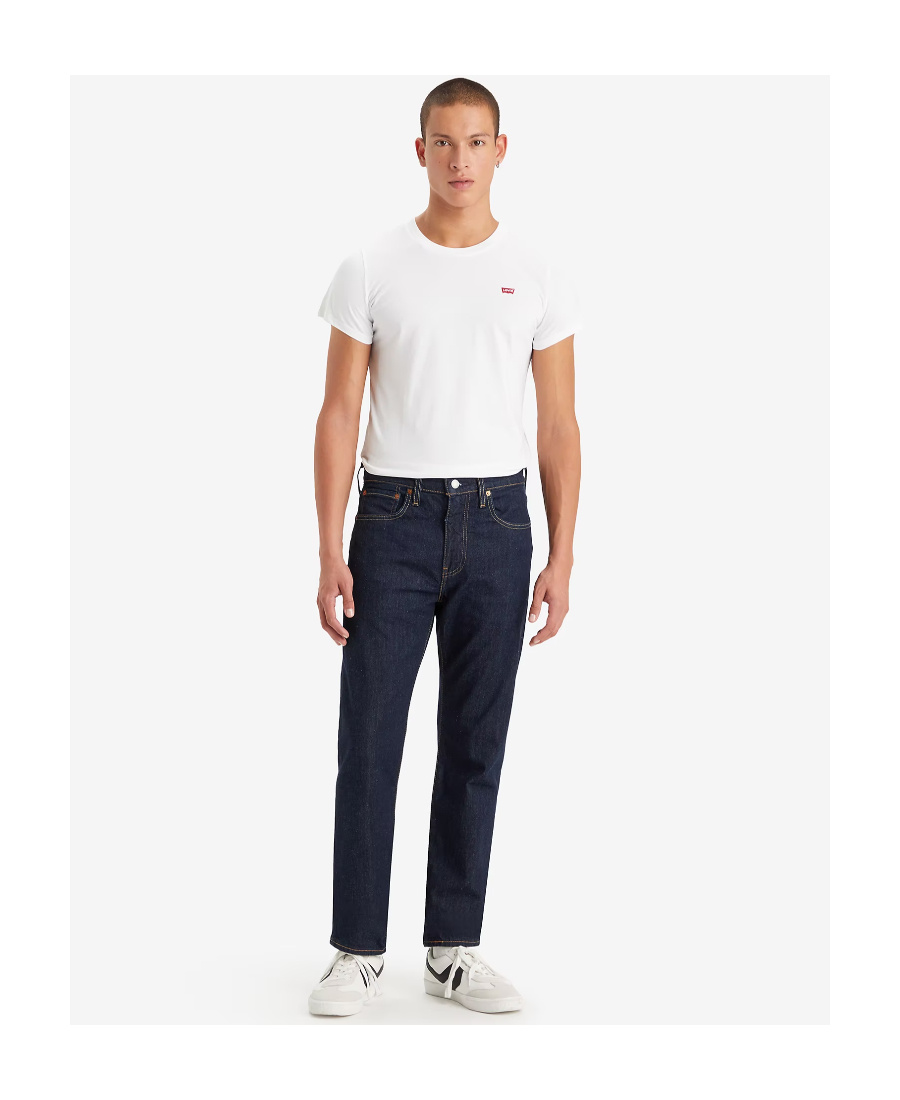 Levi's Stretch Tapered Jeans In Black